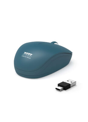 [46387711] Souris collection Wireless 3 boutons USB Saphir