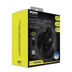 [46387714] PORT DESIGNS Mouse Ergonomic Rechargable