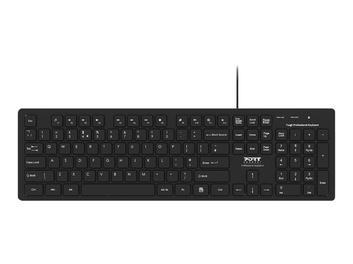 [46387717] PORT DESIGNS UK Office Keyboard Tough