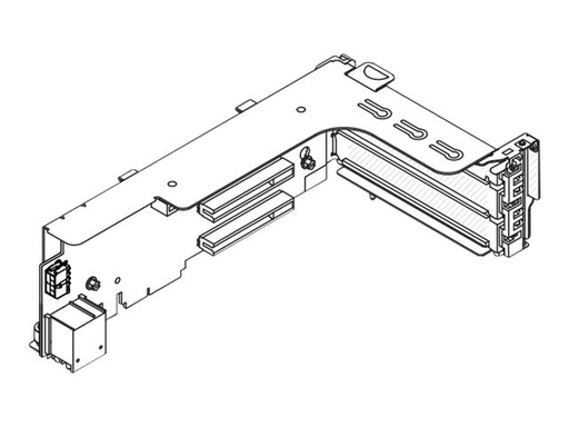 [46481678] LENOVO V3 2U x16/x8/x8 PCIe G5 Riser 1/2