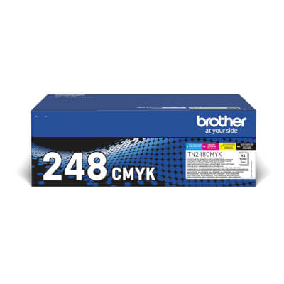 [46486558] Pack Toner TN248 1000 pages a 5% M/J/C/BK