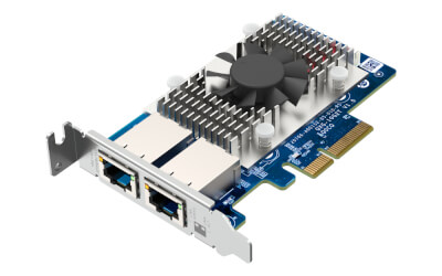 [CTEQXG-10G2T] Carte réseau 10 Gbits QXG-10G2T