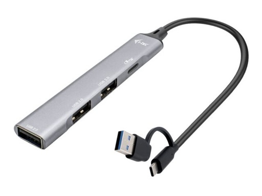[47110309] I-TEC USB-A/USB-C Metal HUB