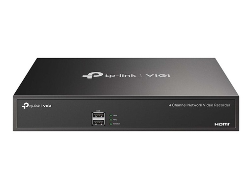 [47111028] NVR VIGI 4 voies H.265+/H.265/H.264+/H.264 1 SATA