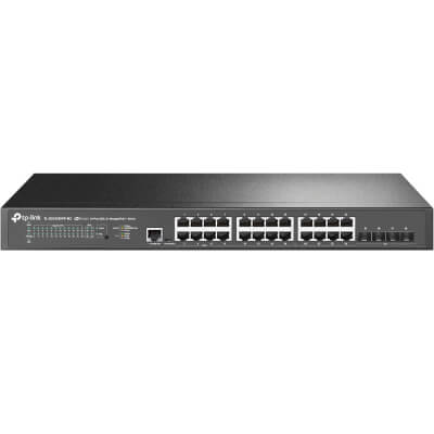 [47243696] Switch 19" 24 ports 2,5 Giga POE+ 500 W + 4 SFP+