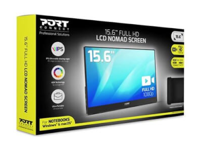 [47272413] Moniteur portable 15,6" Full HD HDMI USB-C