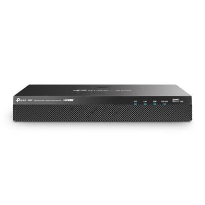 [47285953] NVR 16 canaux 16 RJ45 PoE+ 90W HDMI 4K H265+ 2 HDD