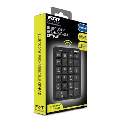 [47338308] PORT DESIGNS Numeric Keypad Bluetooth