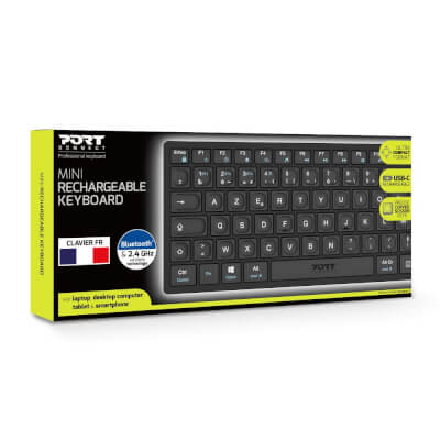 [10522102] Clavier Bluetooth rechargeable Mini Pro