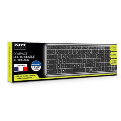 [47338310] PORT DESIGNS Keyboard Compact Pro (FR)