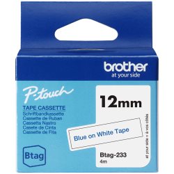 [10521456] BROTHER BTAG233 Ribbon 12MM Blue