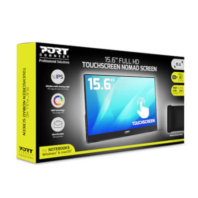 [11463751] PORT DESIGNS Portable Monitor 15.6p