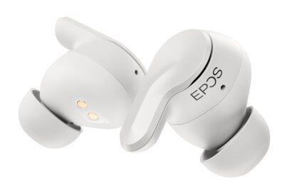 [47809393] Oreillettes Bluetooth Adapt E1 Blanc Teams & Apple
