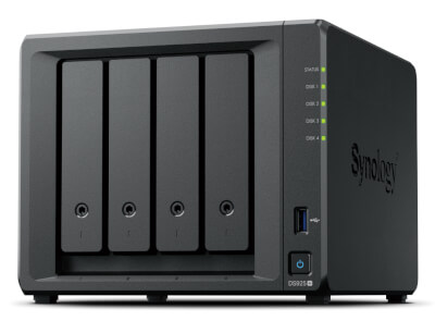 [NASDS925PLUS] Synology DiskStation DS925+ NAS 4 baies pour PME