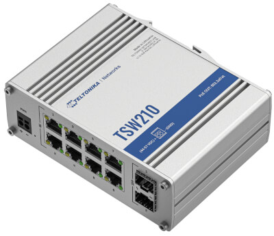 [48038008] Switch industriel 8 ports Giga + 2 SFP IP30