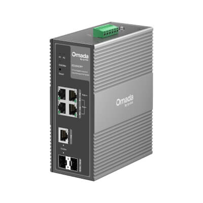 [11860312] Switch indus EasyManag. Omada 4xGiga PoE + 1 combo