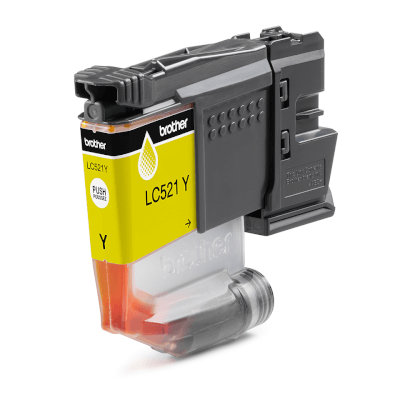 [BROLC521Y] BROTHER Cart JE Jaune pour DCP-J1260W, DCP-J1310DW, DCP-J1313DW, DCP-J1360DW, DCP-J1460DW, 500p