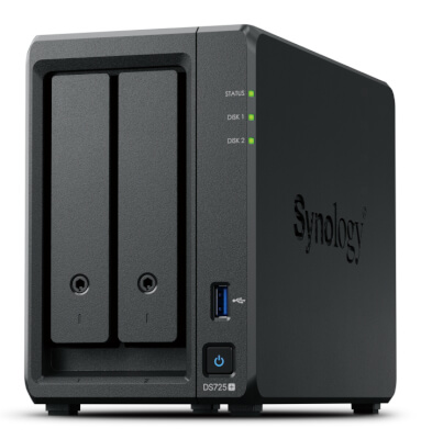 [NASDS725PLUS] Serveur NAS TPE/Soho DS725+ Sata 2 baies