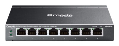 [11886592] Switch Easy Managed Omada 8 ports Giga PoE+ (64W)