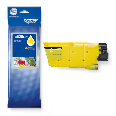 [BROLC528XLY] BROTHER LC528XLY Yellow Ink Cartridge