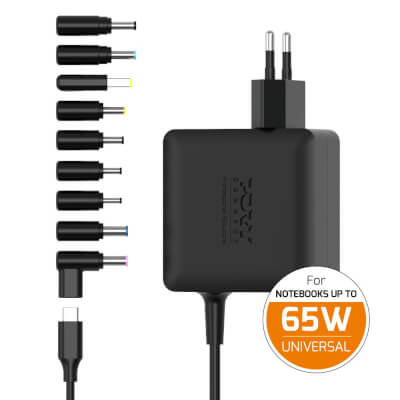 [48295644] Alim universelle notebook 65W GaN2 USB + Plug