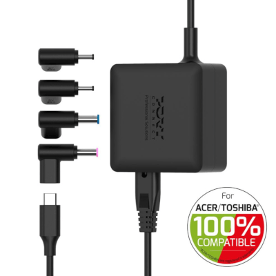 [12783654] Alim notebook Acer/Toshiba 65W GaN2 USB + Plug