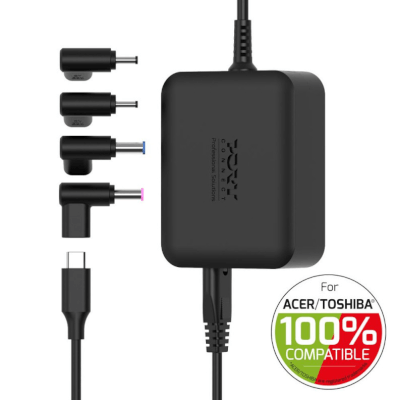 [13182900] Alim notebook Acer/Toshiba 100W GaN2 USB + Plug