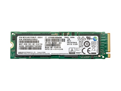 [4198751] HP SSD 512Go PCIe NVME TLC