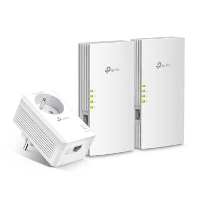 [48635622] Kit de 3 adaptateurs CPL 1xAV1000 & 2xAX1500 WiFi6