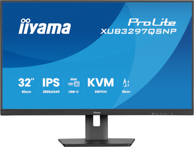 [IIXUB3297QSNPB1] Moniteur 32'' IPS  2560x1440 à 100Hz 1ms Dock USB