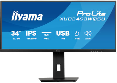 [IIXUB3493WQSUB6] Moniteur 34'' IPS Ultra Wide 3440x1440 à 120Hz 1ms