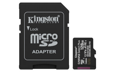 [11868960] Carte Micro SDXC Canvas Select plus 128 Gb