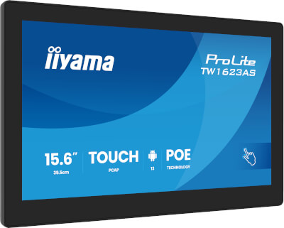 [IITW1623ASB3P] Moniteur 15,6''Tactile PCAP FullHD WiFi Android HP