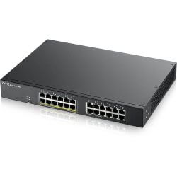 [GS1900-24EP-EU0101F] Switch 19" Smart 24 ports Giga  dont 12 POE@130W