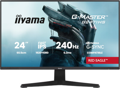 [IIG2471HSB1] Moniteur 24" G-Master Red Eagle IPS  FullHD HP