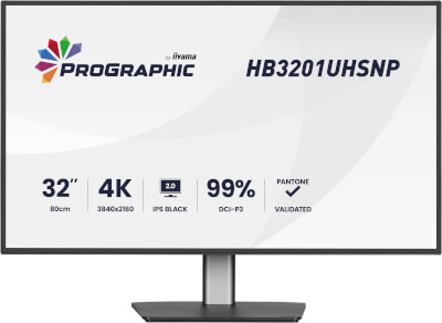 [IIHB3201UHSNPB1] Moniteur 32'' Ultra mince IPS Black Prographic 4K