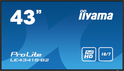 [IILE4341SB2] Moniteur 43" IPS Full HD HP VGA/3xHDMI