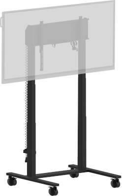 [IIMDCAR2031B1] Elévateur à colonne sur roulettes / écran 105"