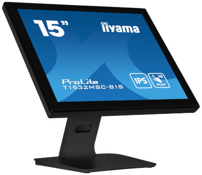 [IIT1532MSCB1S] Moniteur 15" Tactile PCAP TN 10 points 1024x768 HP