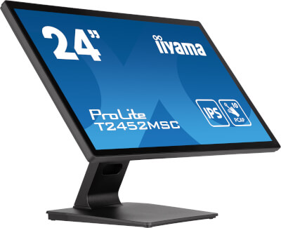 [IIT2452MSCB1] Moniteur tactile 24" PCAP HDMI DP USB HP