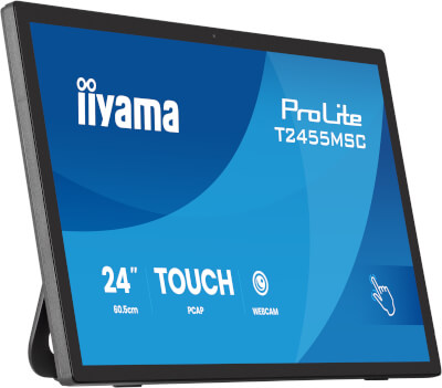 [IIT2455MSCB2] Ecran tactile 24" PCAP IPS full HD 5ms HP + webcam