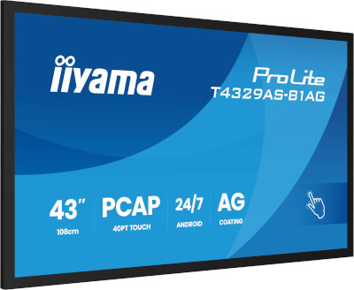 [IIT4329ASB1AG] Moniteur 43'' VA tactile interactif 4K UHD Android