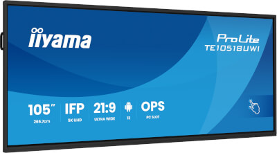 [IITE10518UWIB1AG] Ecran tactile 105" super slim 21:9 5K UW HDMI/DP