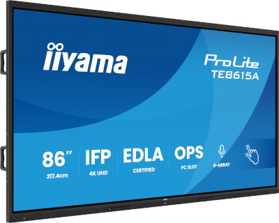 [IITE8615AB2AG] Ecran 86'' tactile interactif IPS 4K HP Android