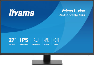 [IIX2793QSUB1] Moniteur 27" Ultra mince IPS quad HD HP