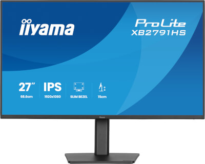 [IIXB2791HSB1] Moniteur 27" Ultra mince IPS full HD HP pivot