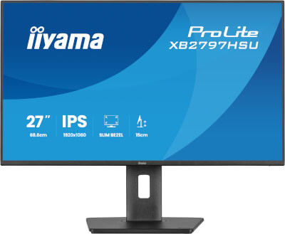 [IIXB2797HSUB1] Moniteur 27" Ultra Mince IPS full HD 4ms HP pivot
