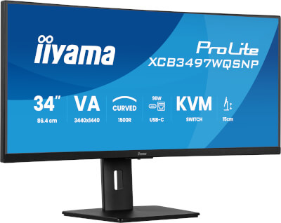 [IIXCB3497WQSNPB1] Moniteur 34'' VA incurvé 3440x1440 à 120Hz 0,4ms
