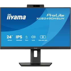 [IIXUB2490HSUHB2] Moniteur 24" Ultra mince IPS Webcam Pivot HubUSB