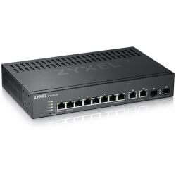 [SWIGS2220-10] Switch 19" L2 8 ports Giga 2 ports Combo